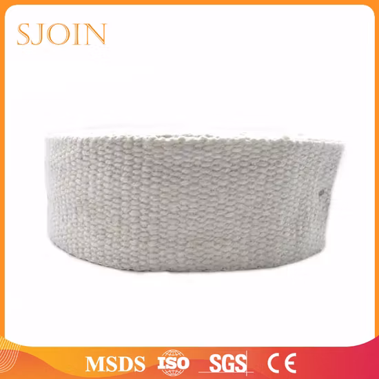 로를 위한 스테인리스 강화된 내열성 세라믹 섬유 테이프 건축재료